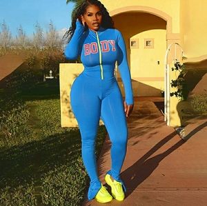 Blue BODY Jumpsuit